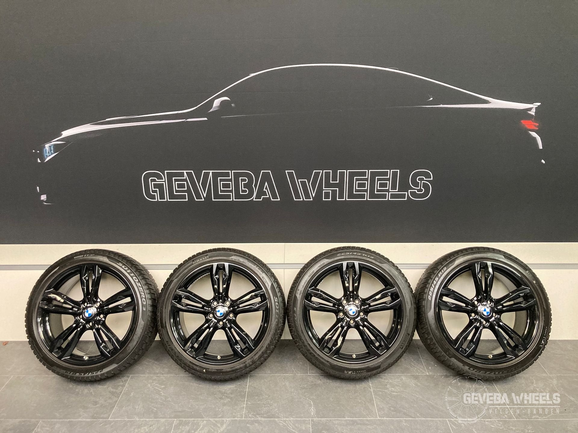 19” originele BMW X1 F48 X2 F39 velgen + winterbanden 572M, Auto-onderdelen, Banden en Velgen, 19 inch, Gebruikt, -, -