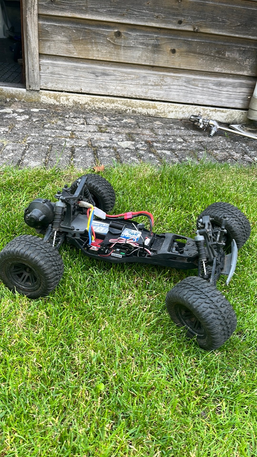 Bestuurbare auto, Ophalen, Zo goed als nieuw, Overige schalen, Auto offroad