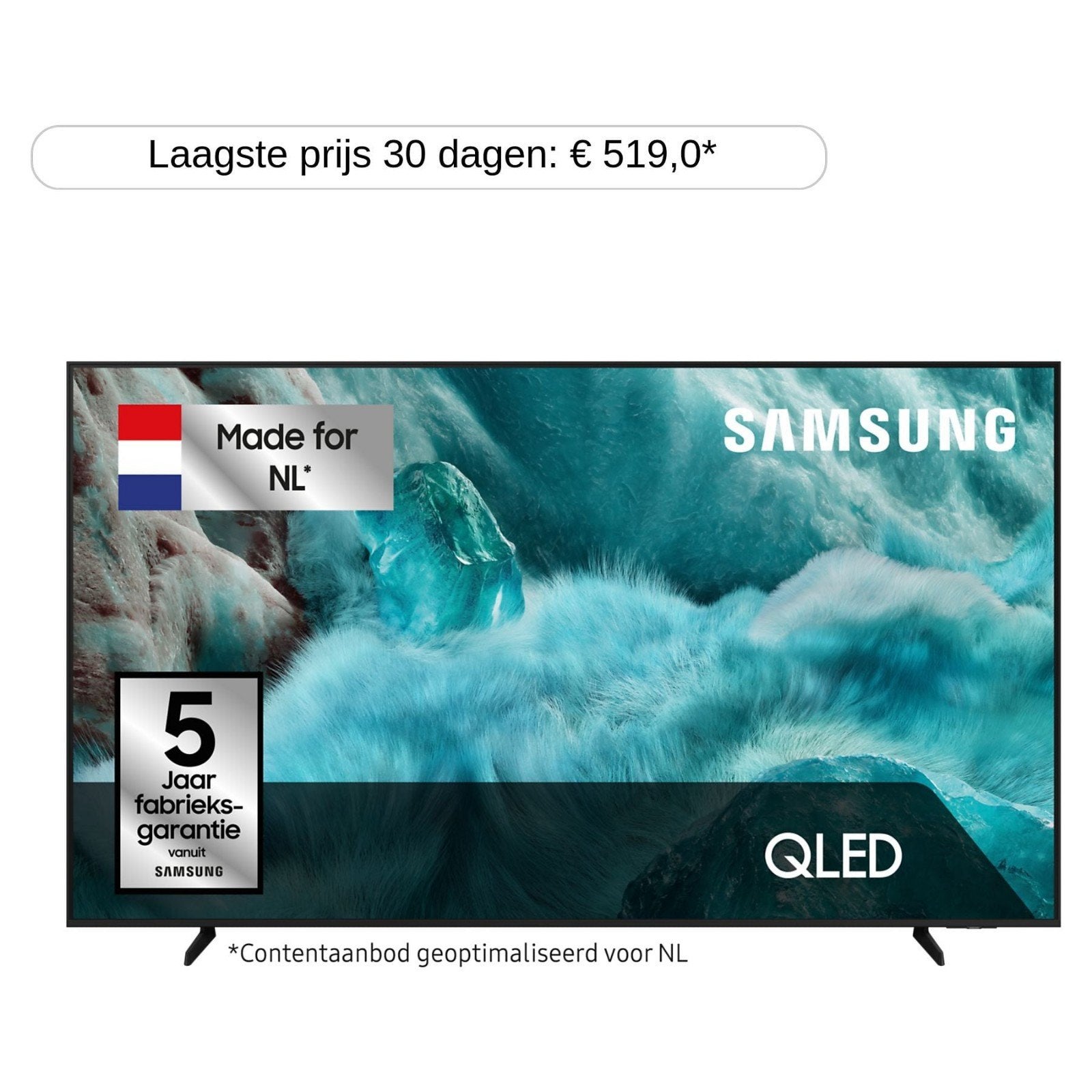 Samsung smart tv 4K QE55Q7F4AUXXN nieuw te koop!, Ophalen, QLED, 50 Hz, Nieuw