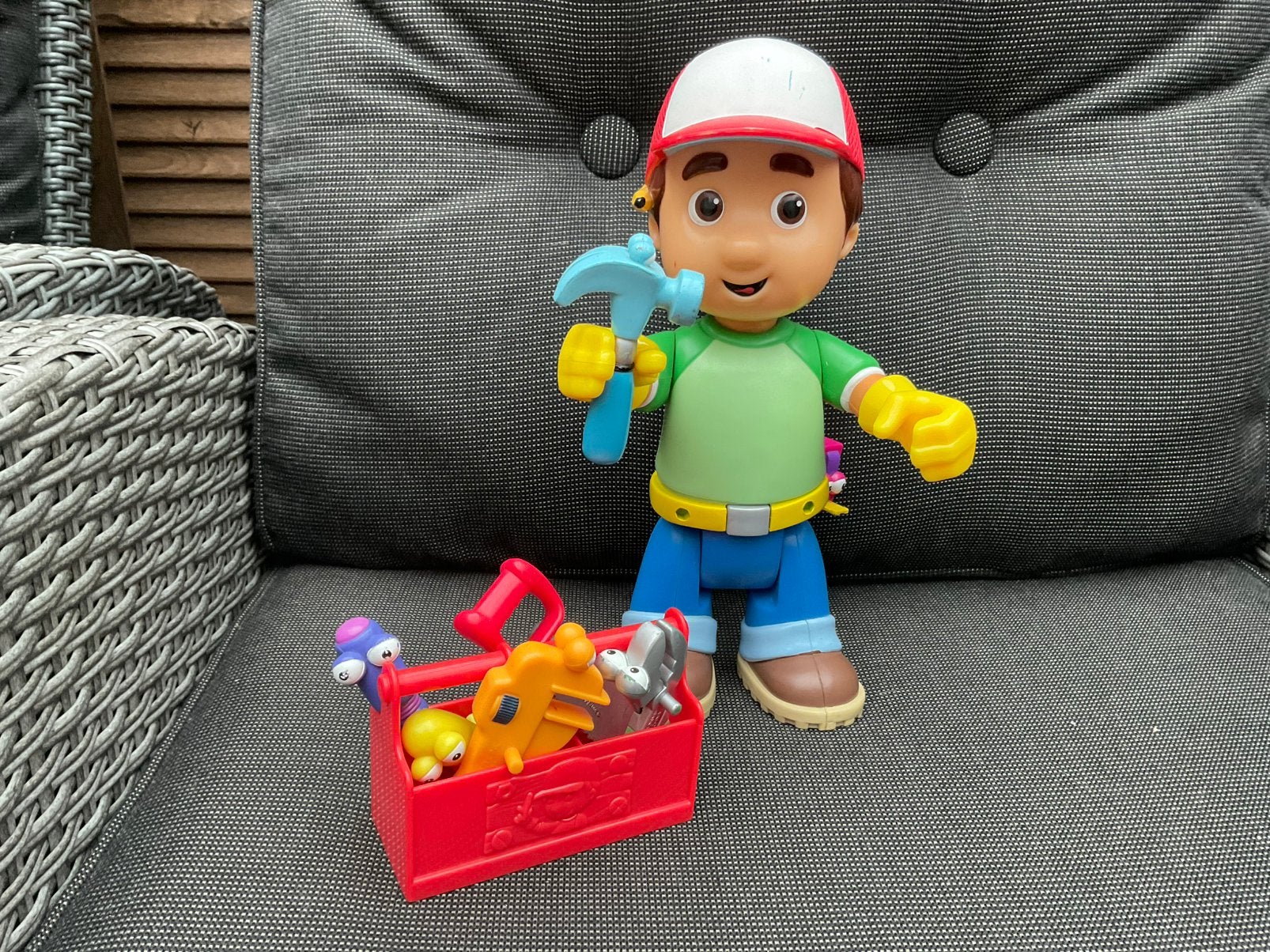Zgan gebruikte, wel werkende, Disney Handy Manny Franstalig, Ophalen, Overige figuren, Zo goed als nieuw