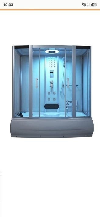 Bad Douche Stoom Cabine, Huis en Inrichting, Badkamer | Complete badkamers, Gebruikt, Met bad, Met douche, Ophalen