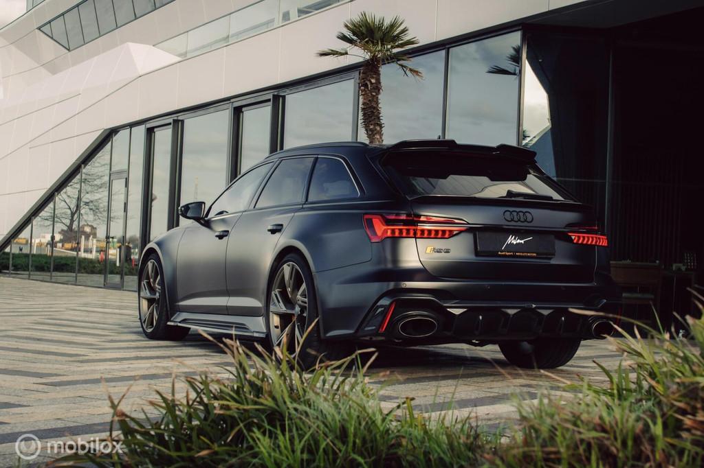 Audi A6 Avant RS6 TFSI quattro URBAN |AKRA|Pano|Keramisch|PP, Gebruikt, 600 pk, Zwart, Leder