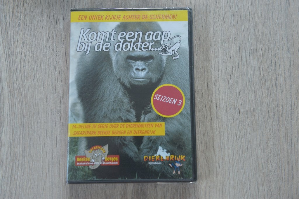 KOMT EEN AAP BIJ DE DOKTER - BEEKSE BERGEN SEIZOEN 3 ( nieuw, Cd's en Dvd's, Alle leeftijden, Verzenden, Zo goed als nieuw, Komedie