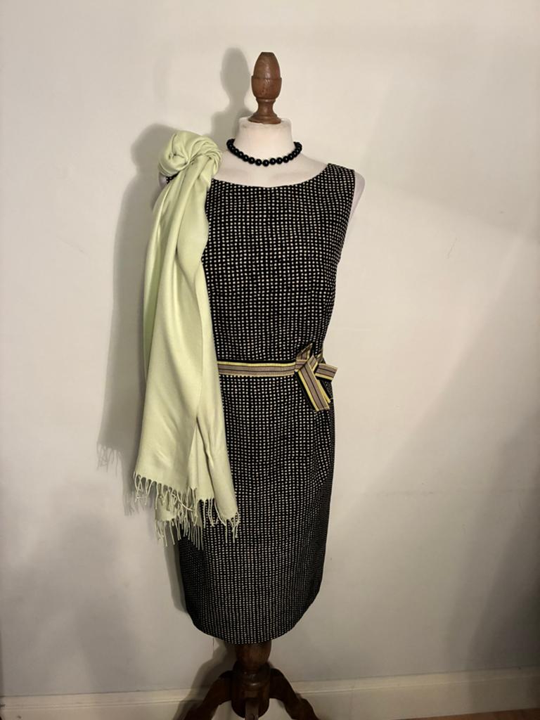 PAULE KA DRESS SUMMER COTTON/ZIJDE, Kleding | Dames, Overige kleuren, Verzenden, Maat 42/44 (L), Zo goed als nieuw
