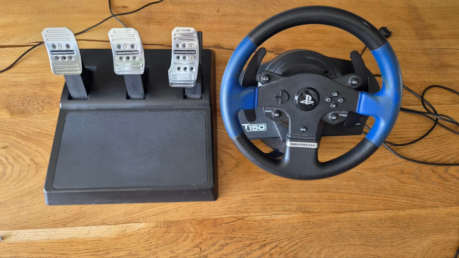 Thrustmaster T150 pro racestuur met pedalen, Ophalen, Gebruikt, Stuur of Pedalen, PlayStation 3