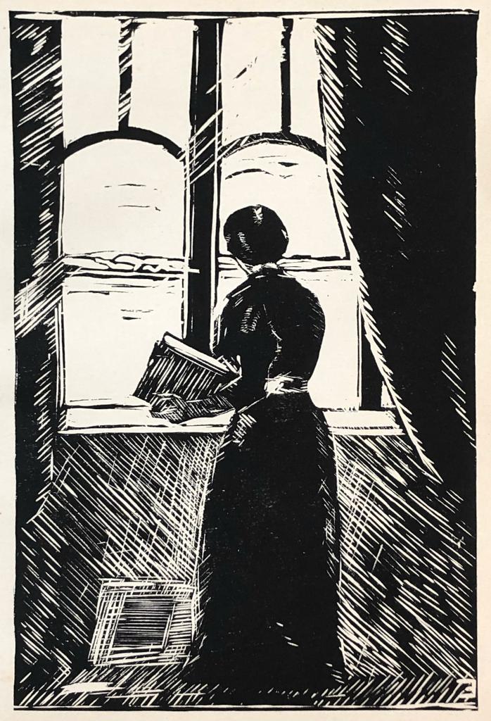 Mooie kunst bij het Grafiekkabinet David Eduard Einschlag, Ophalen of Verzenden