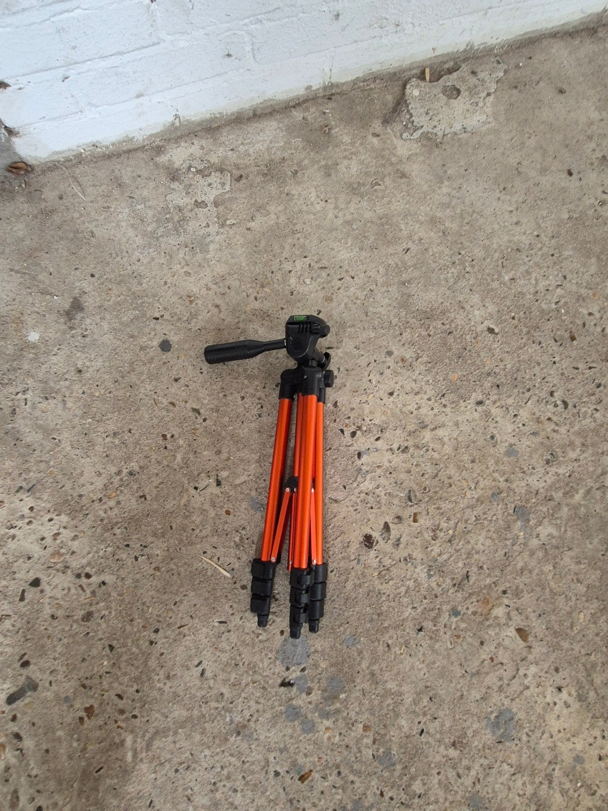 Cullmann Alpha 2500 Statief - Oranje/Zwart, Cullmann, Gebruikt, 125 cm of minder, Met waterpas