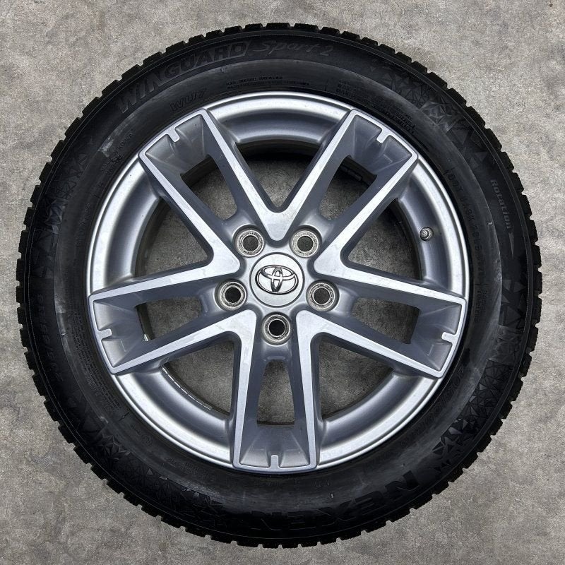 16 inch originele velgen + winterbanden Toyota Auris, Gebruikt, -, Banden en Velgen, -