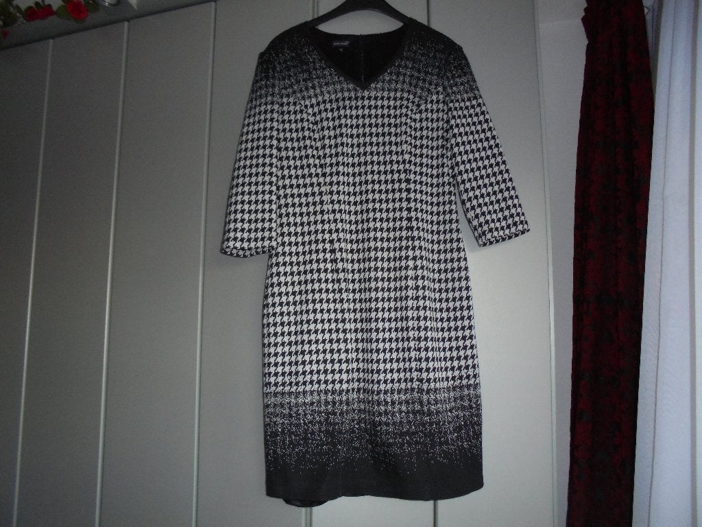 Gerry Weber jurk gevoerd maat 40, Maat 38/40 (M), Bruin, Ophalen of Verzenden, Knielengte