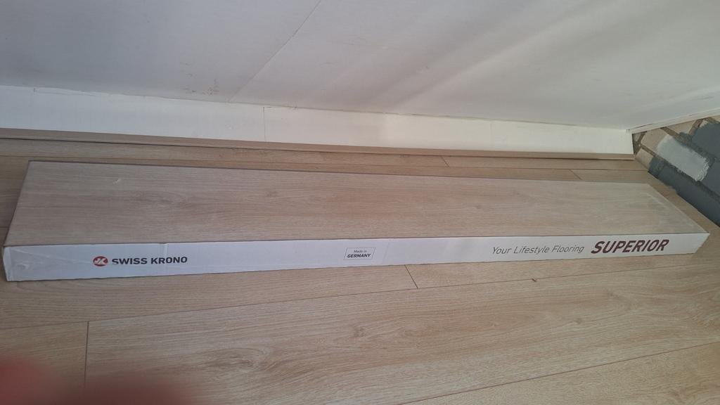 Laminaat Swiss Krono Superior 3 m² (1 pak + 3 losse planken), Ophalen of Verzenden