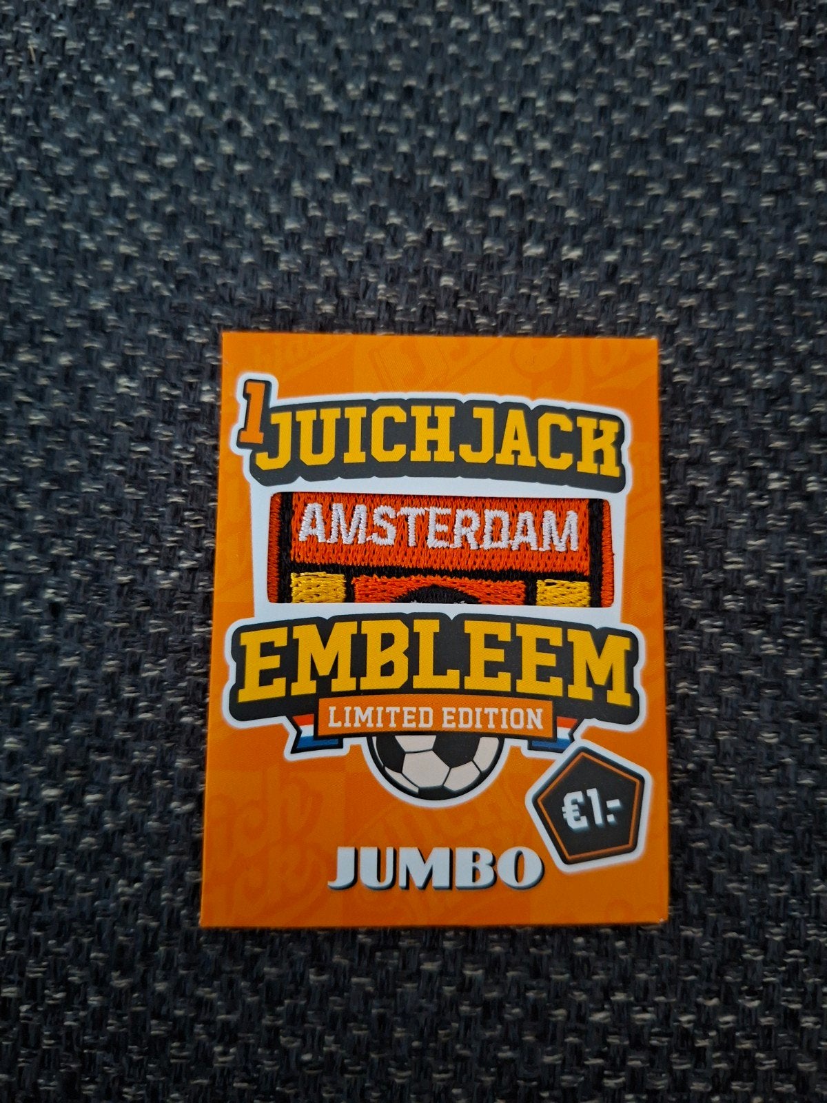 Jumbo Juichjack Amsterdam Embleem Limited Edition, Ophalen of Verzenden