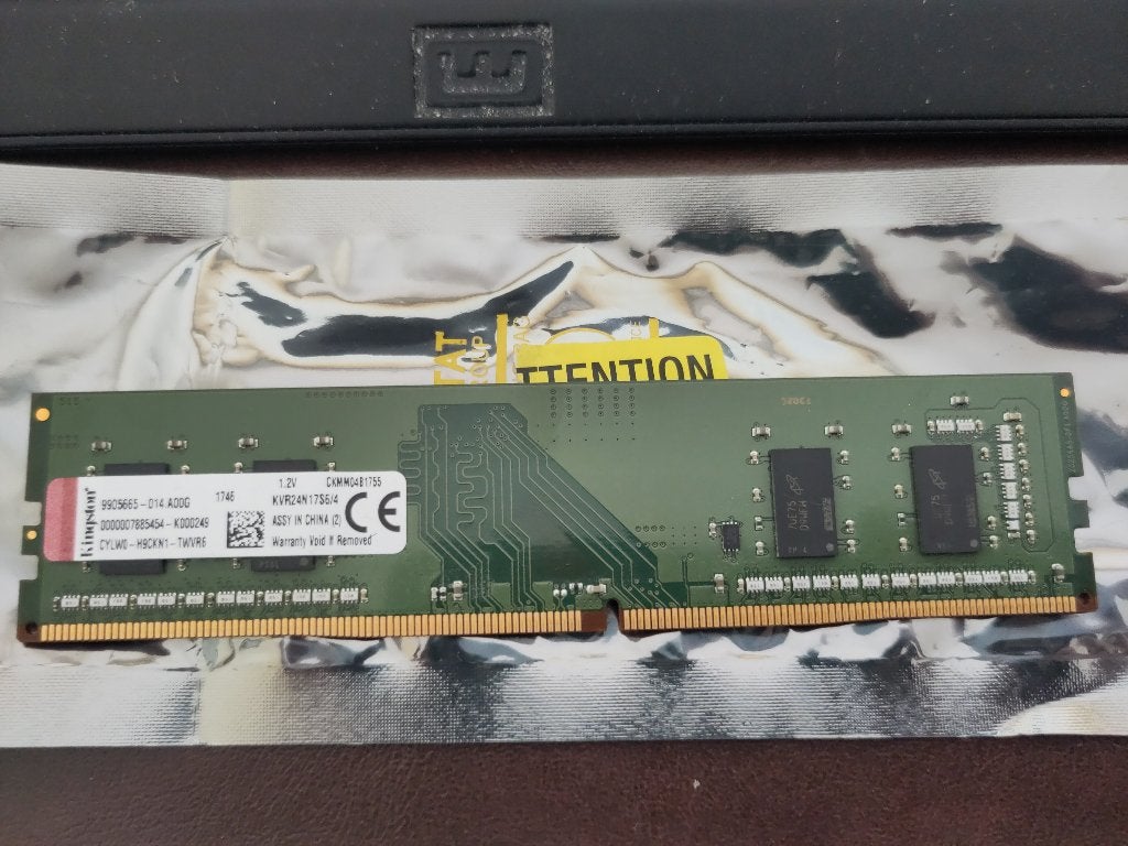 RAM geheugen 4GB DDR4, Computers en Software, RAM geheugen, Ophalen, Gebruikt, DDR4, Desktop