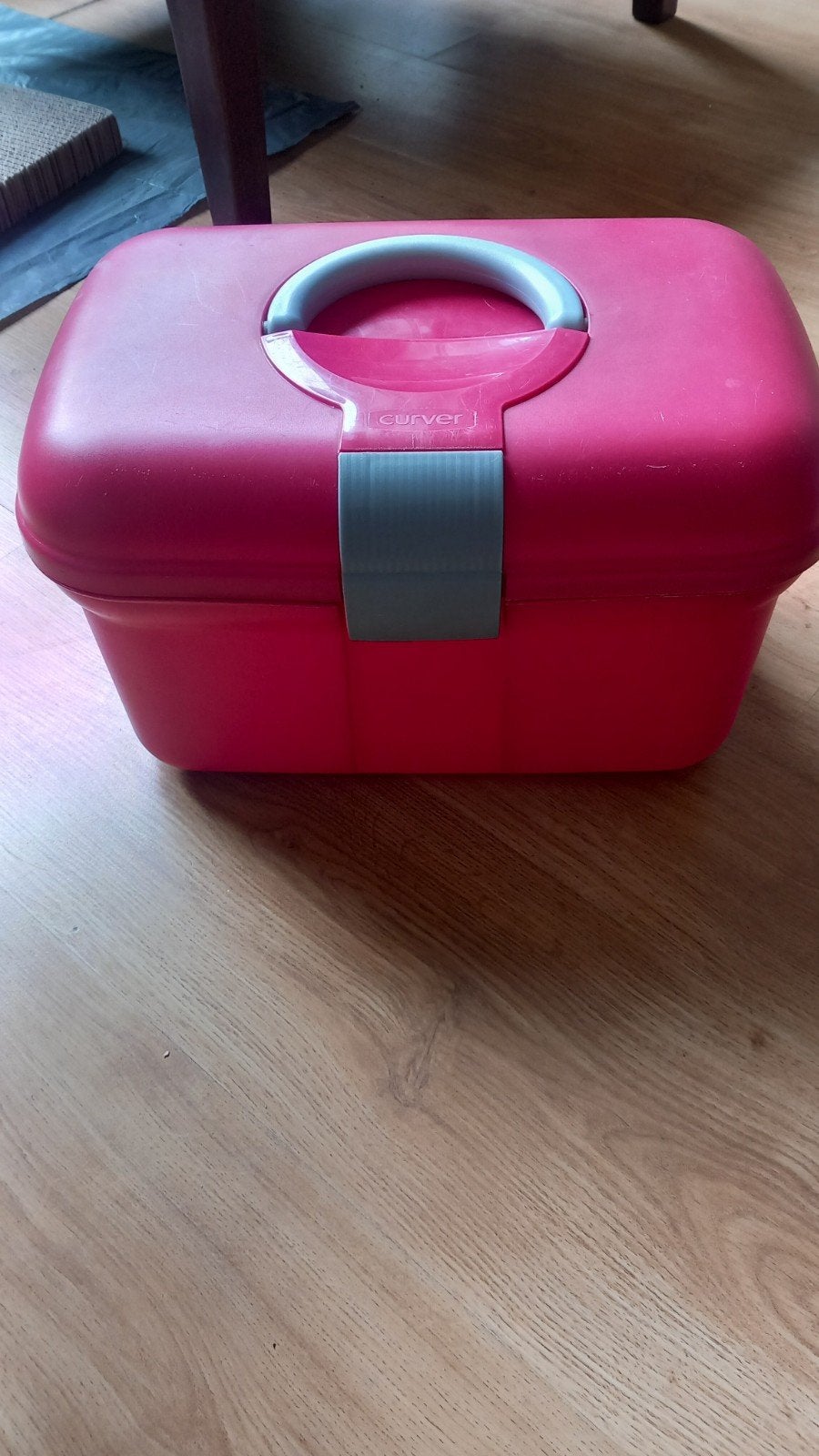 Curver opbergbox rood, Ophalen, Gebruikt