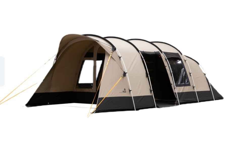 Mooie stevige redwood tent voor 5 personen, Caravans en Kamperen, Ophalen, Zo goed als nieuw