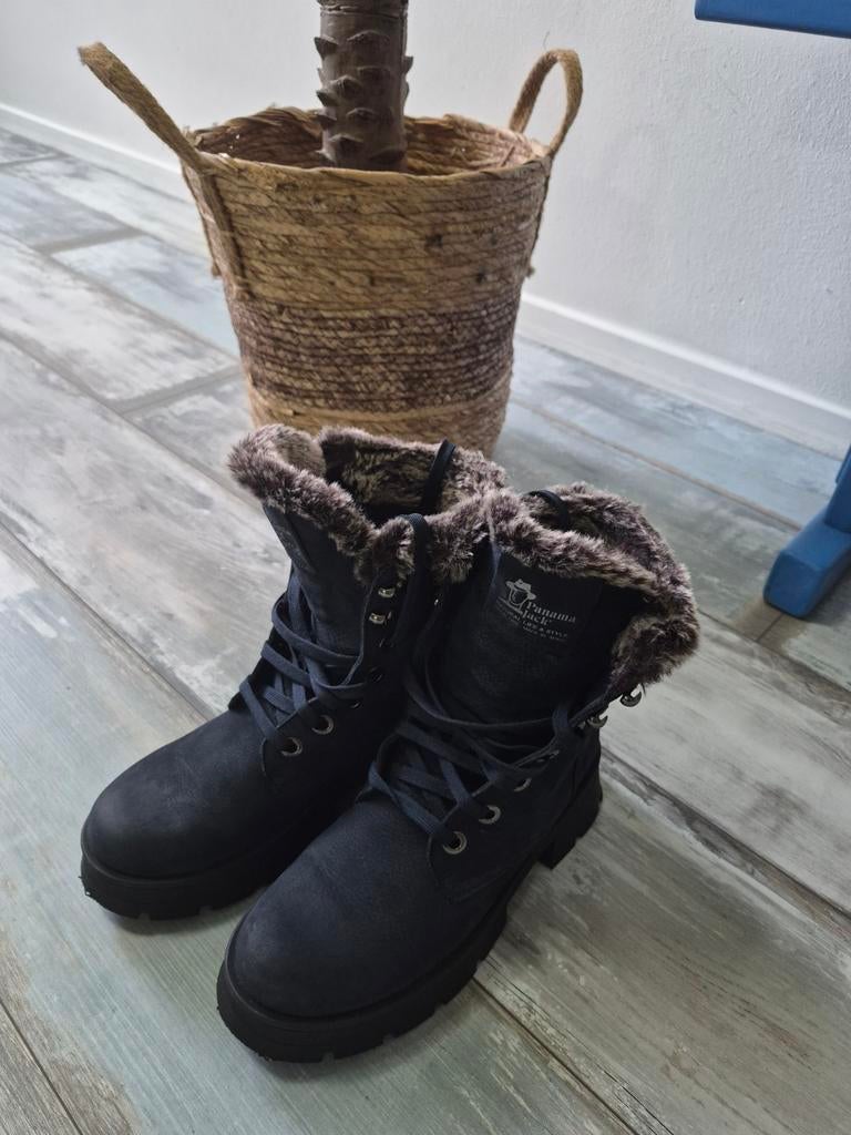 Panama Jack veterschoenen, Blauw, Lage of Enkellaarzen, Ophalen of Verzenden, Zo goed als nieuw