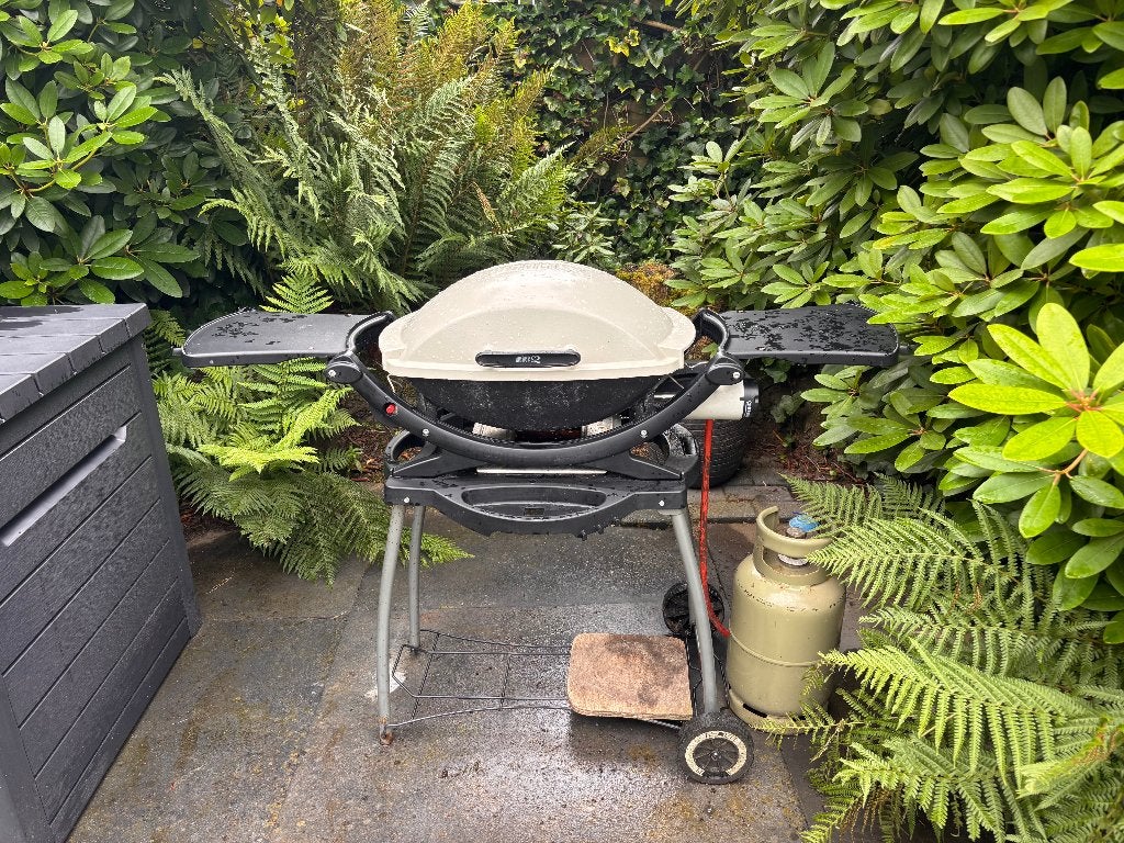 weber gas barbecue klein formaat, Ophalen, Gebruikt, Weber