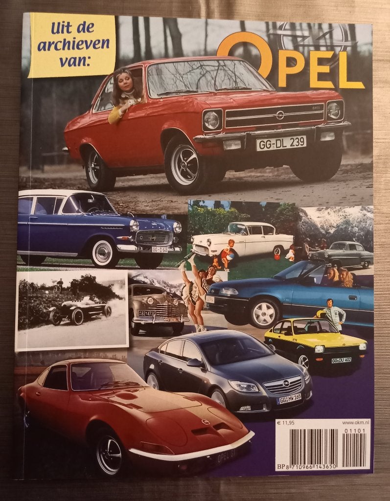 Opel  boek uit de archieven van Opel, Ophalen of Verzenden, Gelezen, Opel