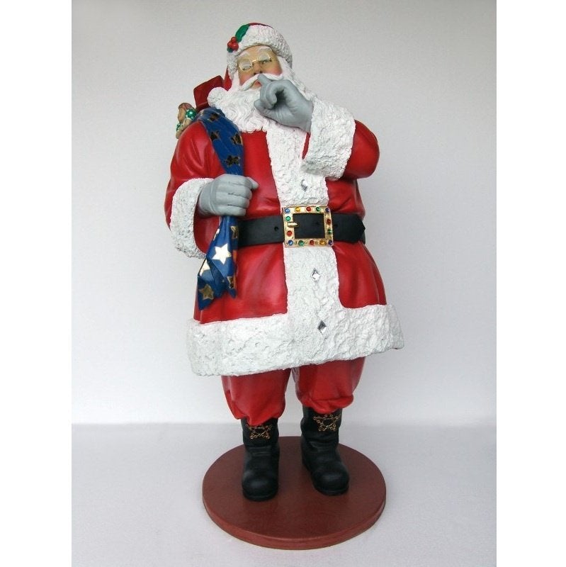 Santa with sack – Kerstman Hoogte 191 cm, Ophalen, HorecaBeelden, Nieuw, HorecaBeelden