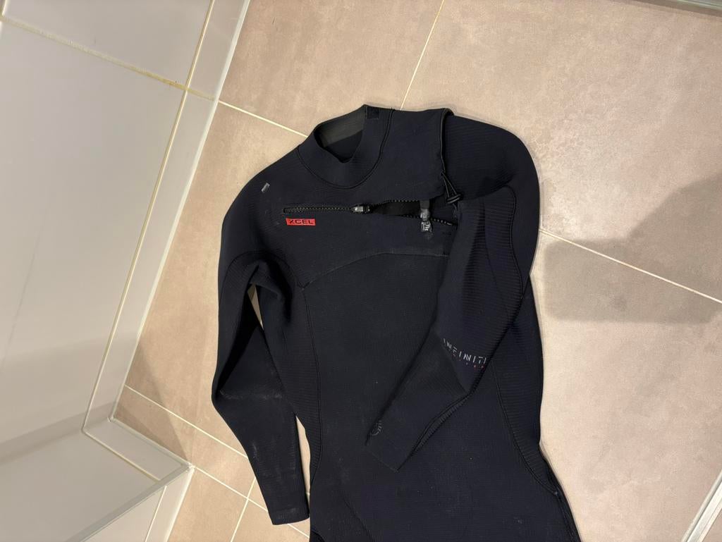 Xcel wetsuit Infinity ltd 4/3 maat LT, Watersport en Boten, Ophalen of Verzenden, Zo goed als nieuw, Heer, Wetsuit