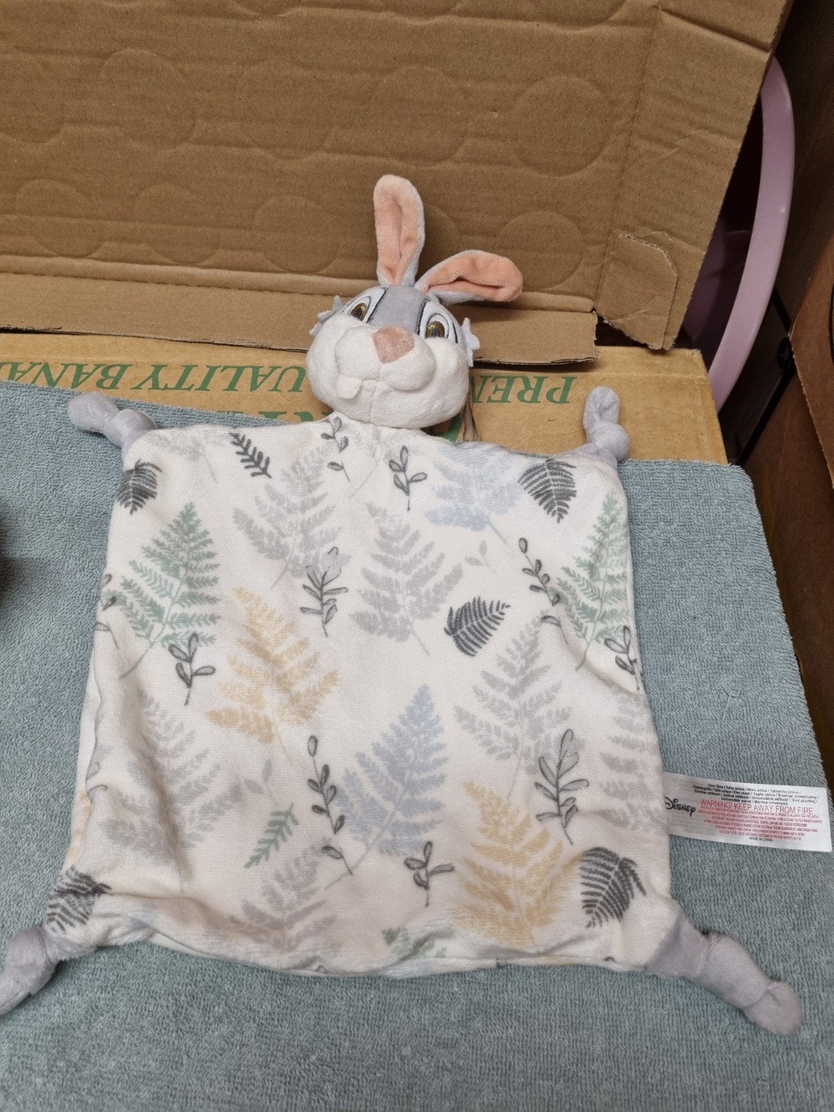 Disney knuffel doekje stampertje nr 63, Kinderen en Baby's, Ophalen of Verzenden, Zo goed als nieuw, Overige typen