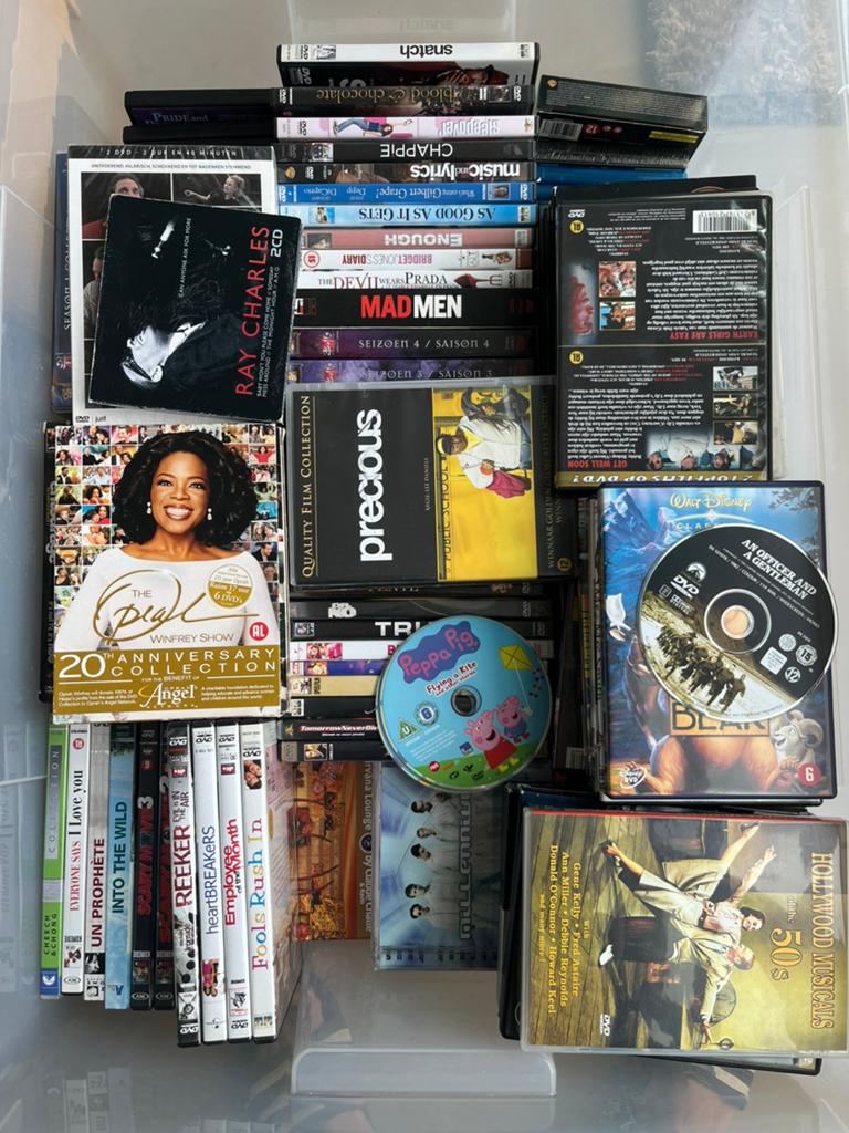 Diverse dvd’s | 250 stuks, Cd's en Dvd's, Dvd's | Overige Dvd's, Zo goed als nieuw, Alle leeftijden, Ophalen