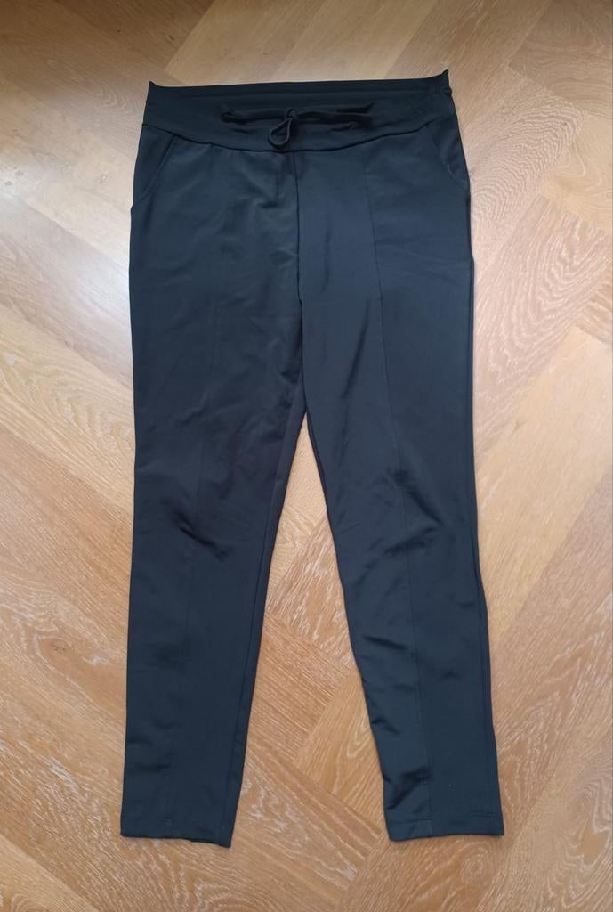 Angelle Milan zwarte travelstof broek XXL, Kleding | Dames, Angelle Milan, Zwart, Maat 46/48 (XL) of groter, Ophalen of Verzenden