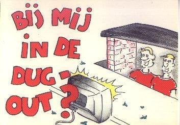 voetbal kaart om te verzenden kiesuit Bij mij in the dug-out, Ophalen of Verzenden, Nieuw, Buitenlandse clubs, Overige typen