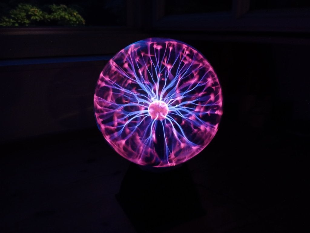 Fuzzix Plasmabol 20cm, Ophalen of Verzenden, Zo goed als nieuw, Licht, Geluidgestuurd