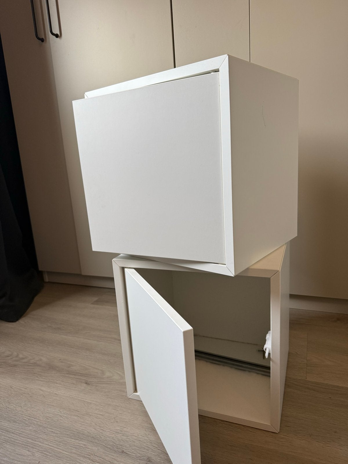 IKEA Metod hangkastjes wit (2 stuks), Ophalen, Gebruikt