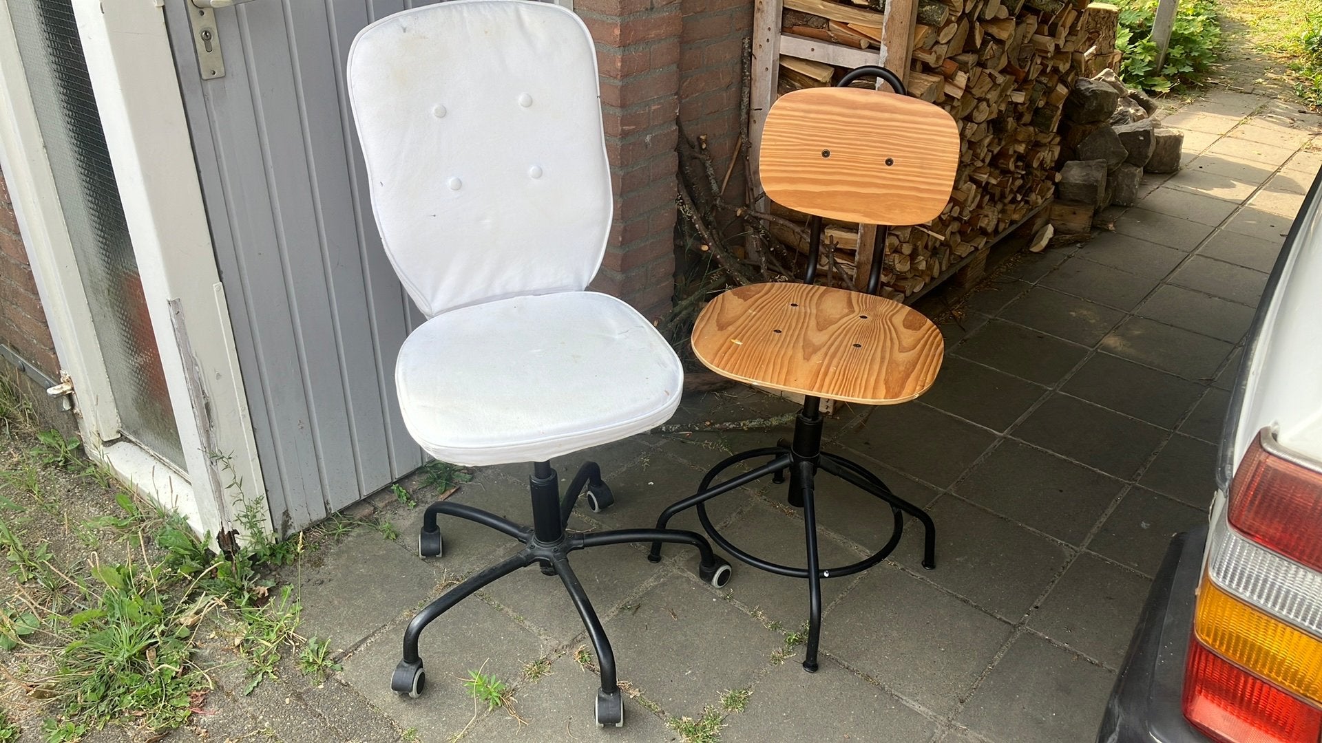 2 bureaustoelen, Ophalen, Zo goed als nieuw, Bureaustoel