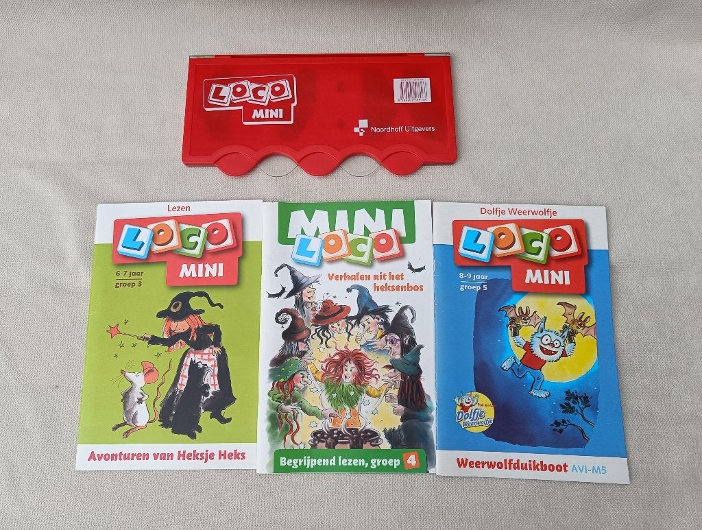 Mini loco + 3 boekjes, Ophalen of Verzenden, Zo goed als nieuw
