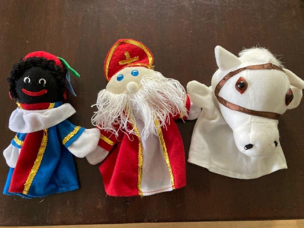 Sinterklaas handpoppen, Ophalen of Verzenden, Zo goed als nieuw