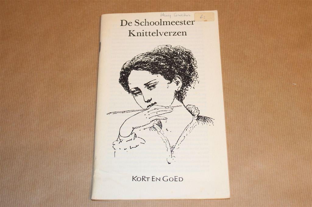 Knittelverzen — De Schoolmeester — Fabels & Dialogen, Ophalen of Verzenden, Gelezen