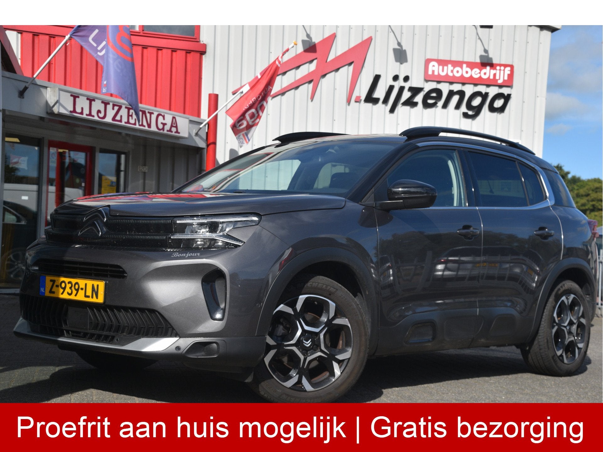 Citroën C5 Aircross 1.2 Hybrid 136 Plus Carplay | Trekhaak, Auto's, 1199 cc, C5 Aircross, Origineel Nederlands, Bedrijf