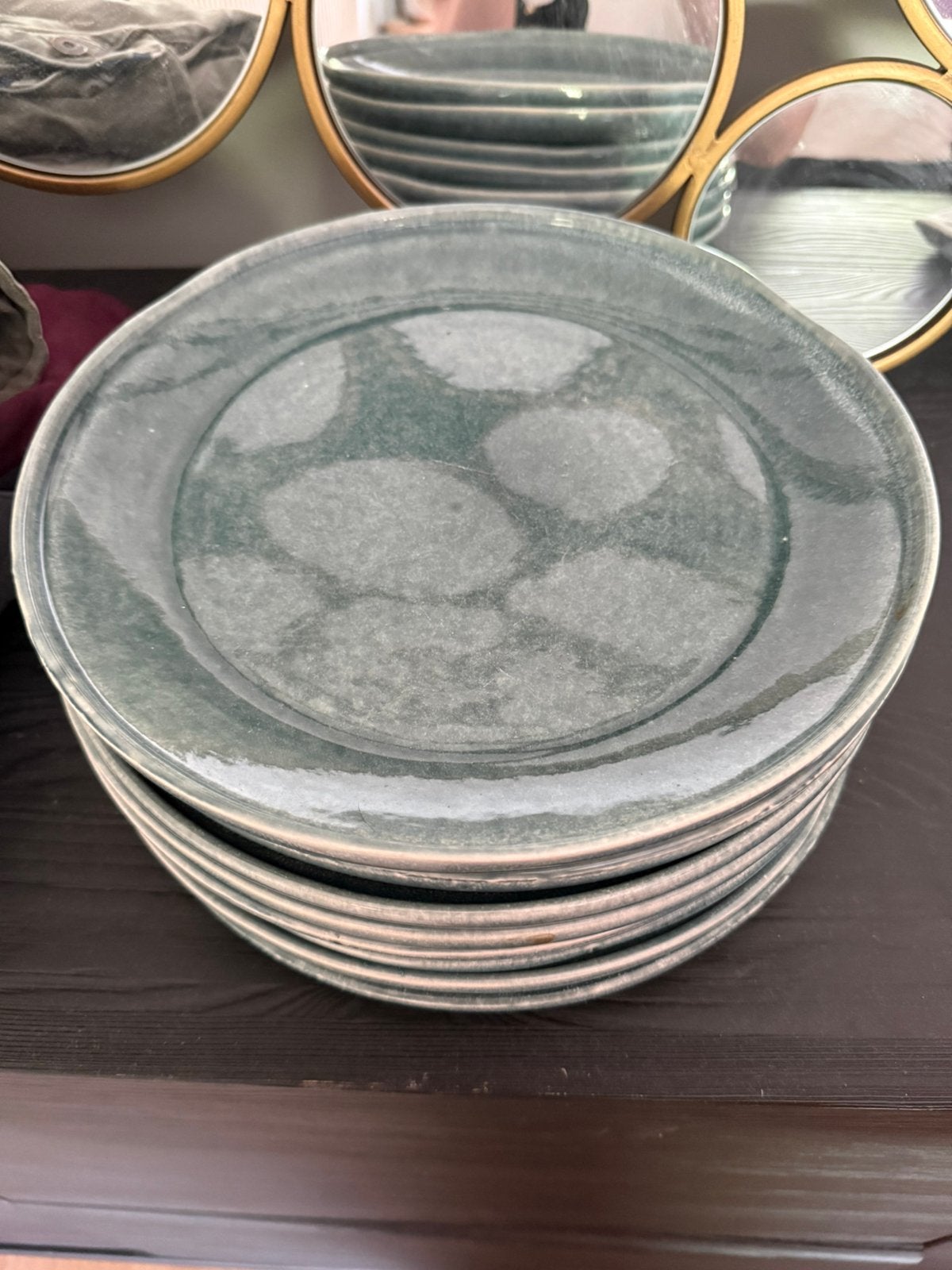 Diner borden nieuw 8 stuks, Ophalen of Verzenden, Nieuw, Overige stijlen, Bord(en)