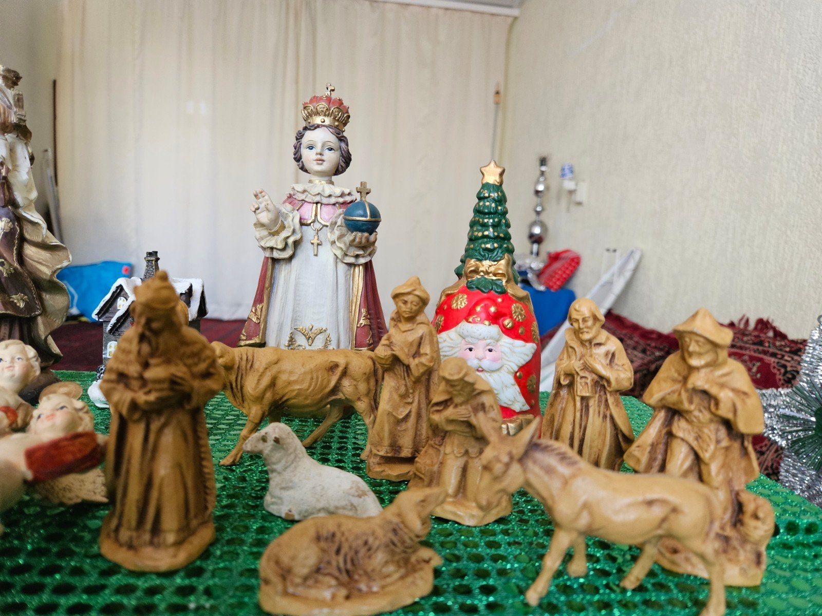 Diverse religieuze en kerst beeldjes - Zo goed als nieuw, Ophalen, Zo goed als nieuw, Beeld(je), Christendom | Katholiek