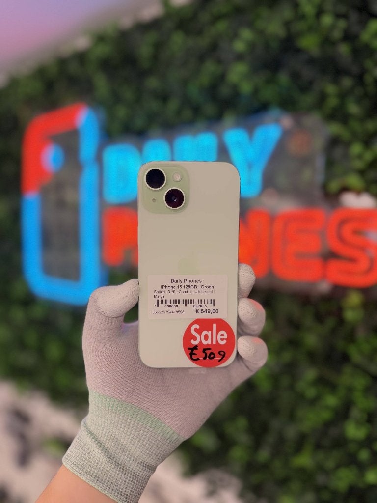 Zo goed als nieuw Apple iPhone 15 128GB, Ophalen of Verzenden, Zo goed als nieuw