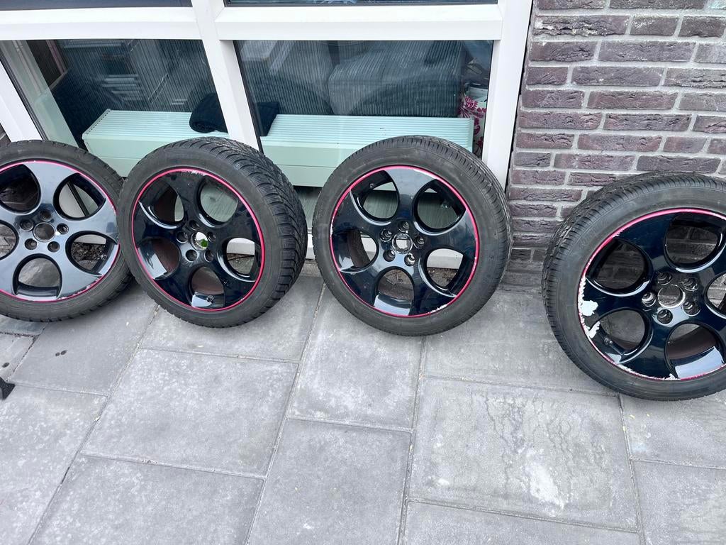 Volkswagen 17 inch detroit velgen 5x112, Ophalen of Verzenden, Gebruikt