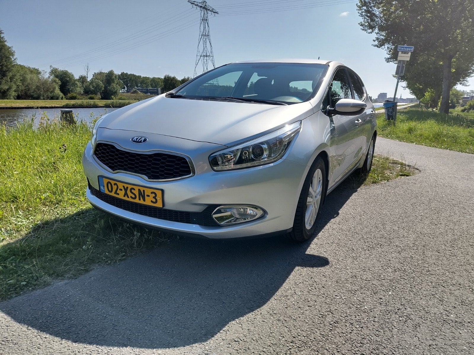 Kia (Pro) Cee d 1.6 GDI DCT 2012 Grijs, Auto's, Kia, Particulier, (Pro) Cee d, ABS, Achteruitrijcamera, Airbags, Airconditioning