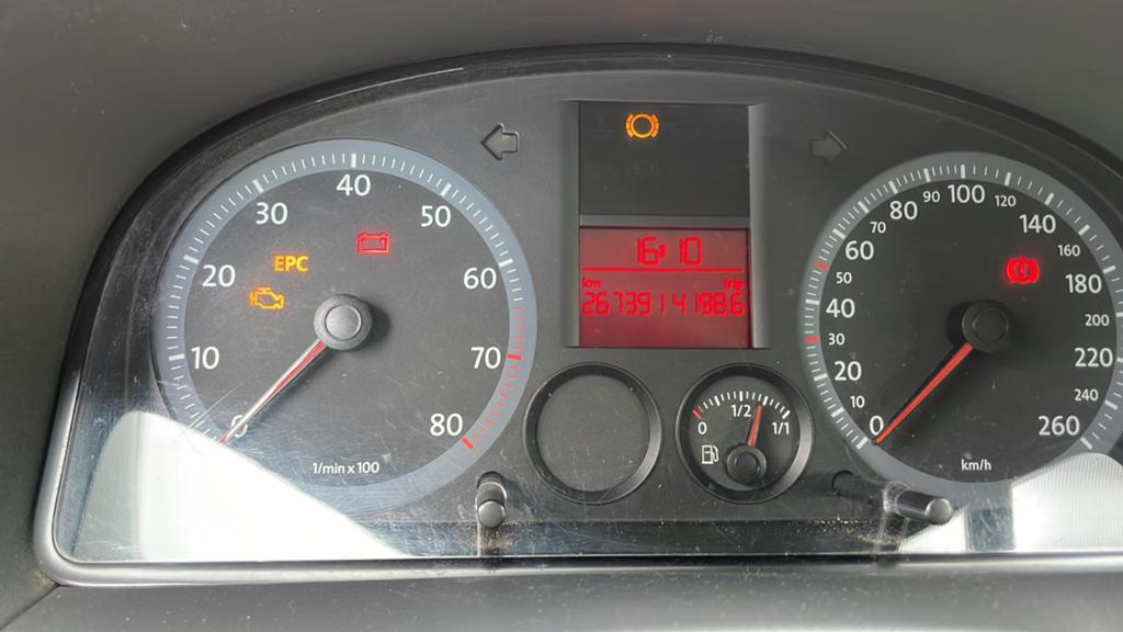 Volkswagen Caddy 1.4 55KW Kombi 2006 Blauw, Auto's, Bestelauto's, Stof, 74 pk, 4 cilinders, 2000 kg