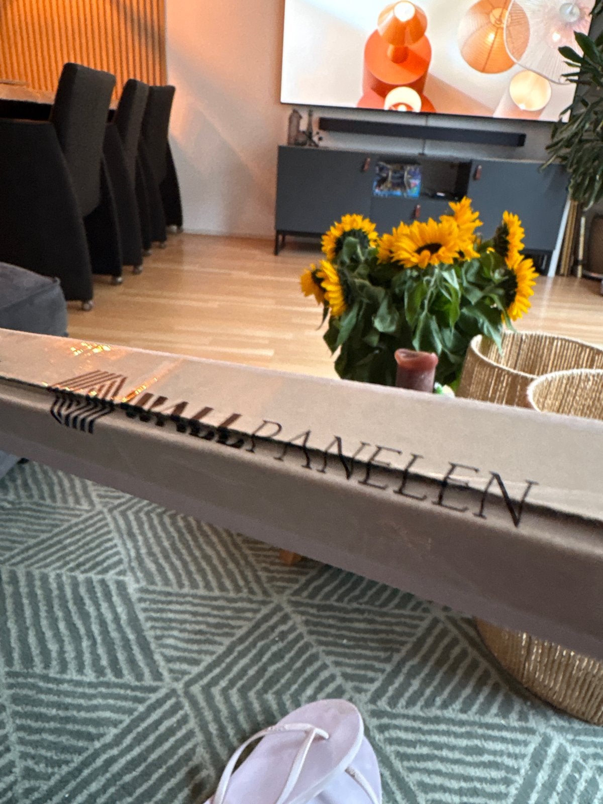 Eindlat voor wandpaneel, nieuw in verpakking, 280cm, Doe-het-zelf en Verbouw, Ophalen, Nieuw, 250 tot 300 cm, Overige typen
