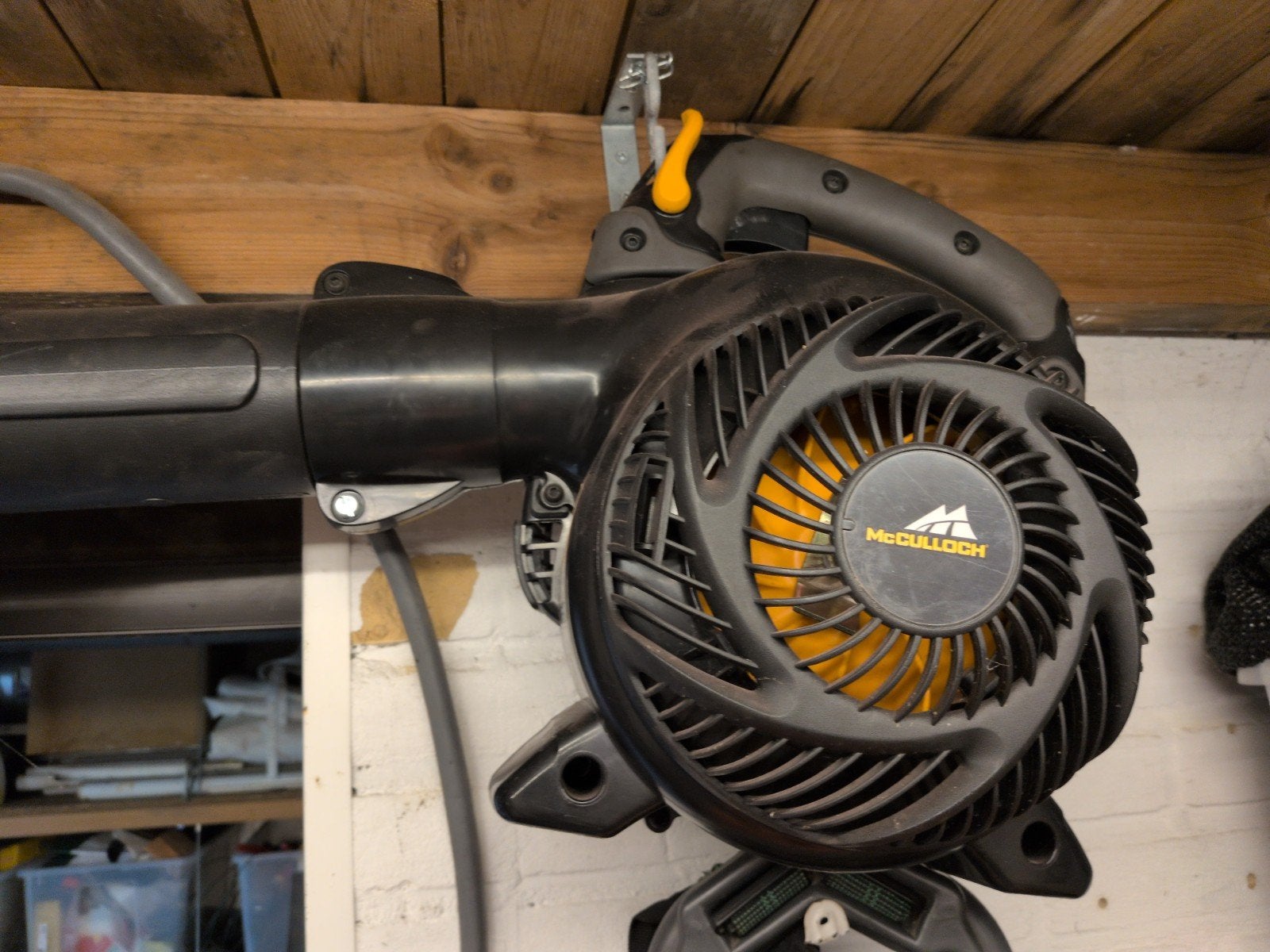 Mcculloch bladblazer, Tuin en Terras, Bladblazers, Ophalen, Zo goed als nieuw, Benzine