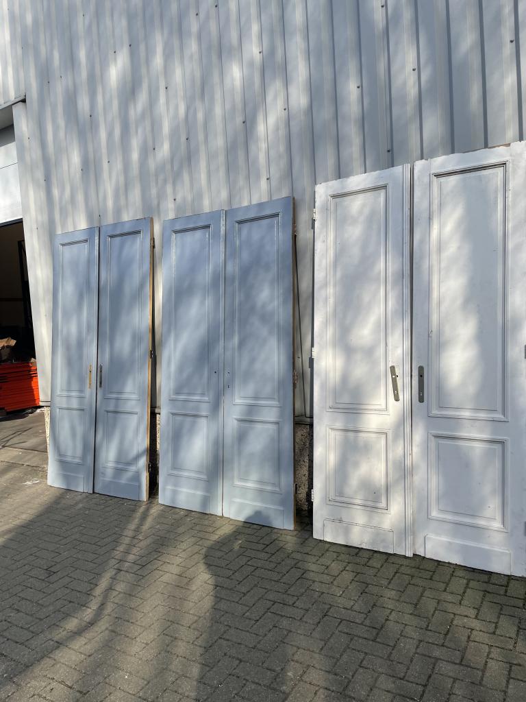 3 sets antieke ensuitedeuren uit 1902, La belle porte, Jurgen.hoogenboezem@gmail.com, Binnendeur, Zo goed als nieuw