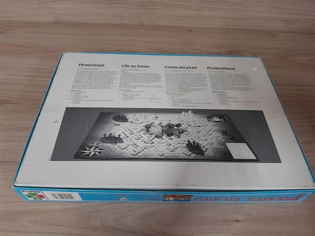 Piraten Eiland - s1315, Hobby en Vrije tijd, Gezelschapsspellen | Bordspellen, Verzenden, Zo goed als nieuw