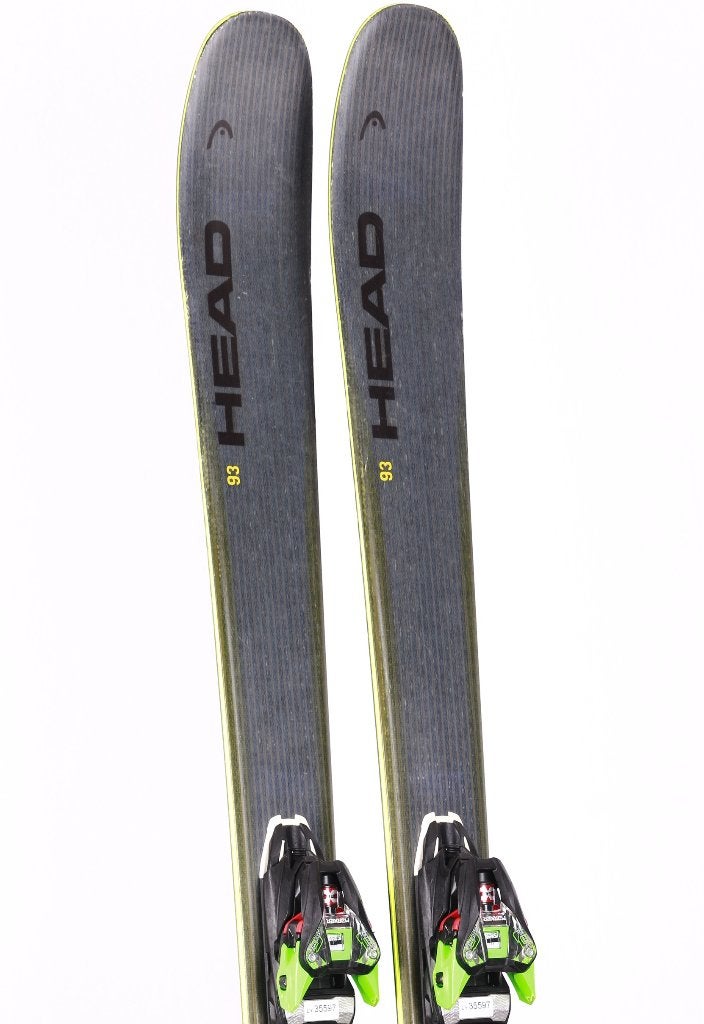 177 freeride ski's HEAD KORE 93, grip walk, graphene, 160 tot 180 cm, Gebruikt, Verzenden, Carve