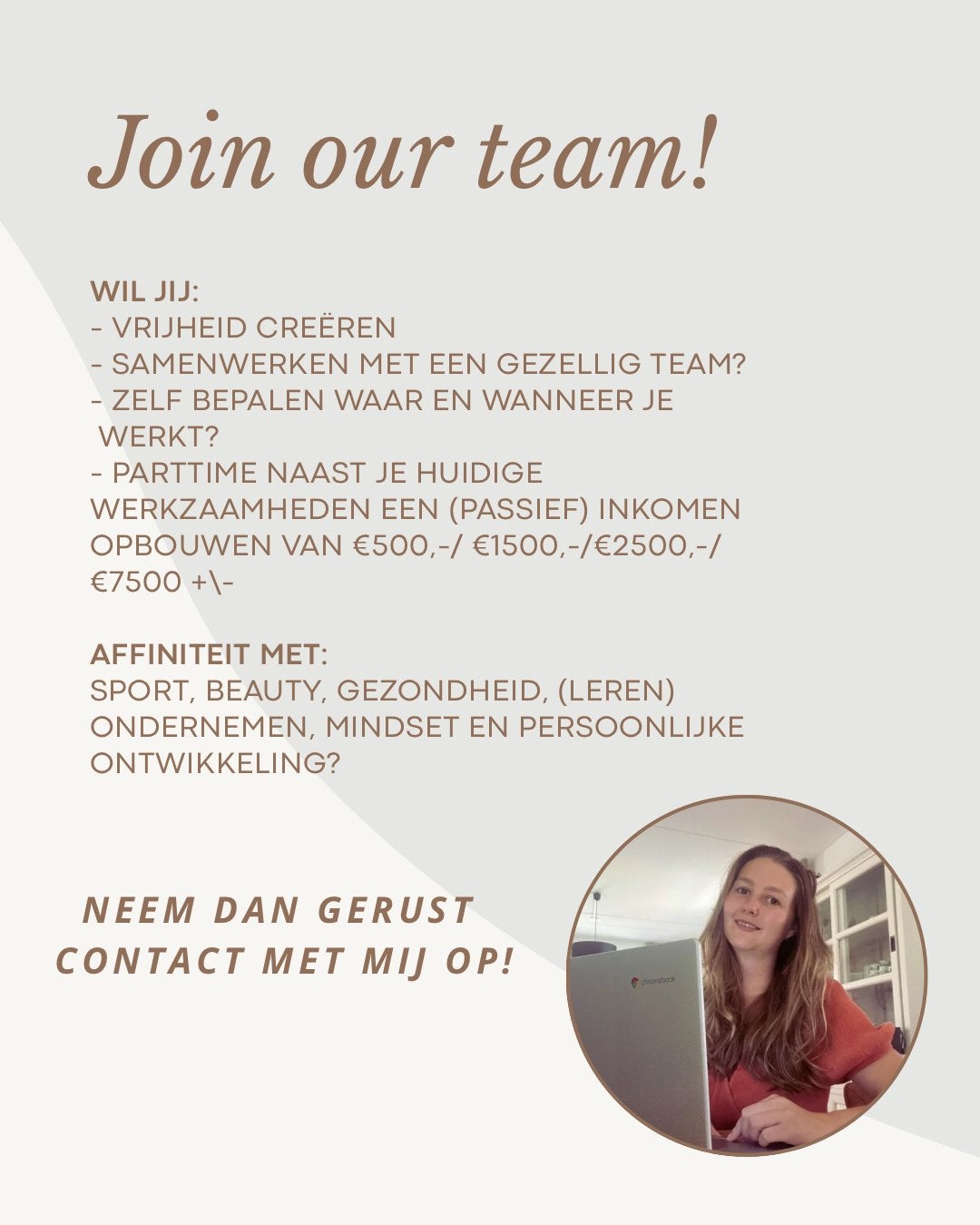 Wordt jij mijn nieuwe collega?, Starter, Overige vormen, Overige uren, Overige niveaus