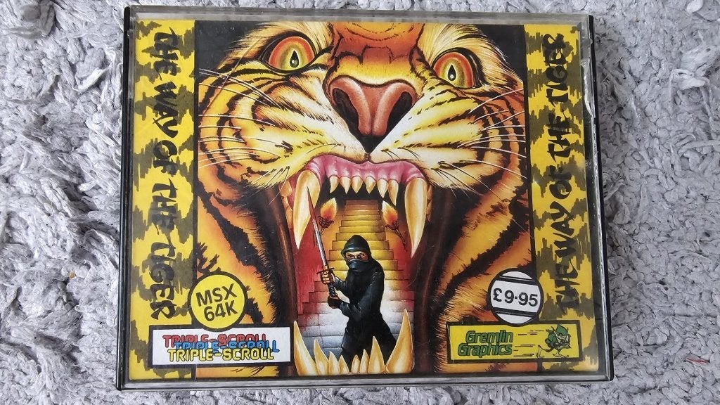 The Way of the Tiger for the MSX 64K - 2 cassette game, Ophalen of Verzenden, Overige merken, Zo goed als nieuw