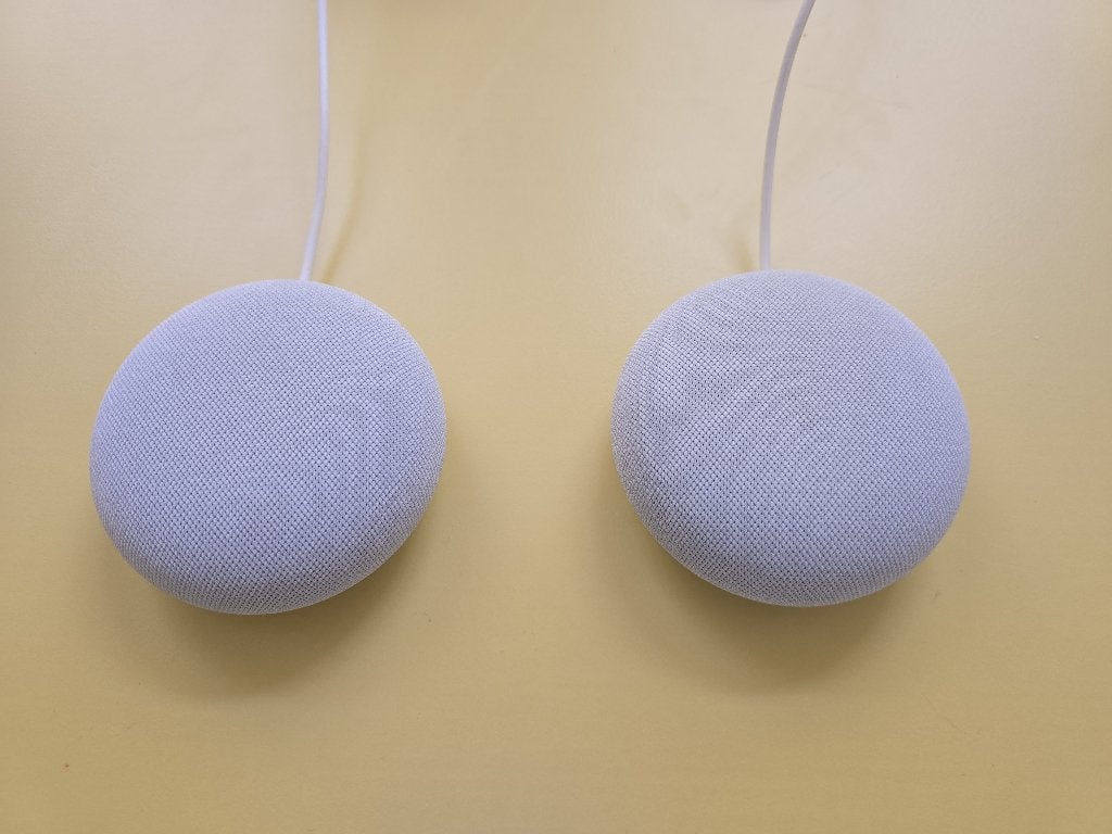 Google nest mini 2x zgan, Slimme speaker, Google, Ophalen of Verzenden, Zo goed als nieuw