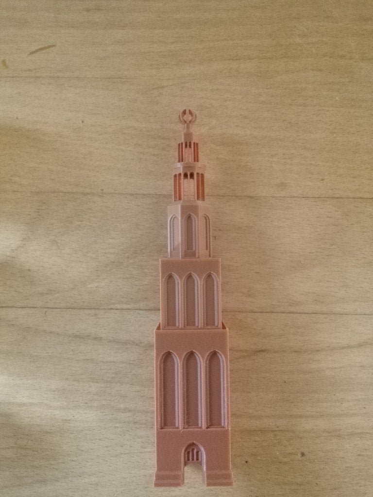 Martinitoren 3d geprint, Ophalen of Verzenden, Nieuw