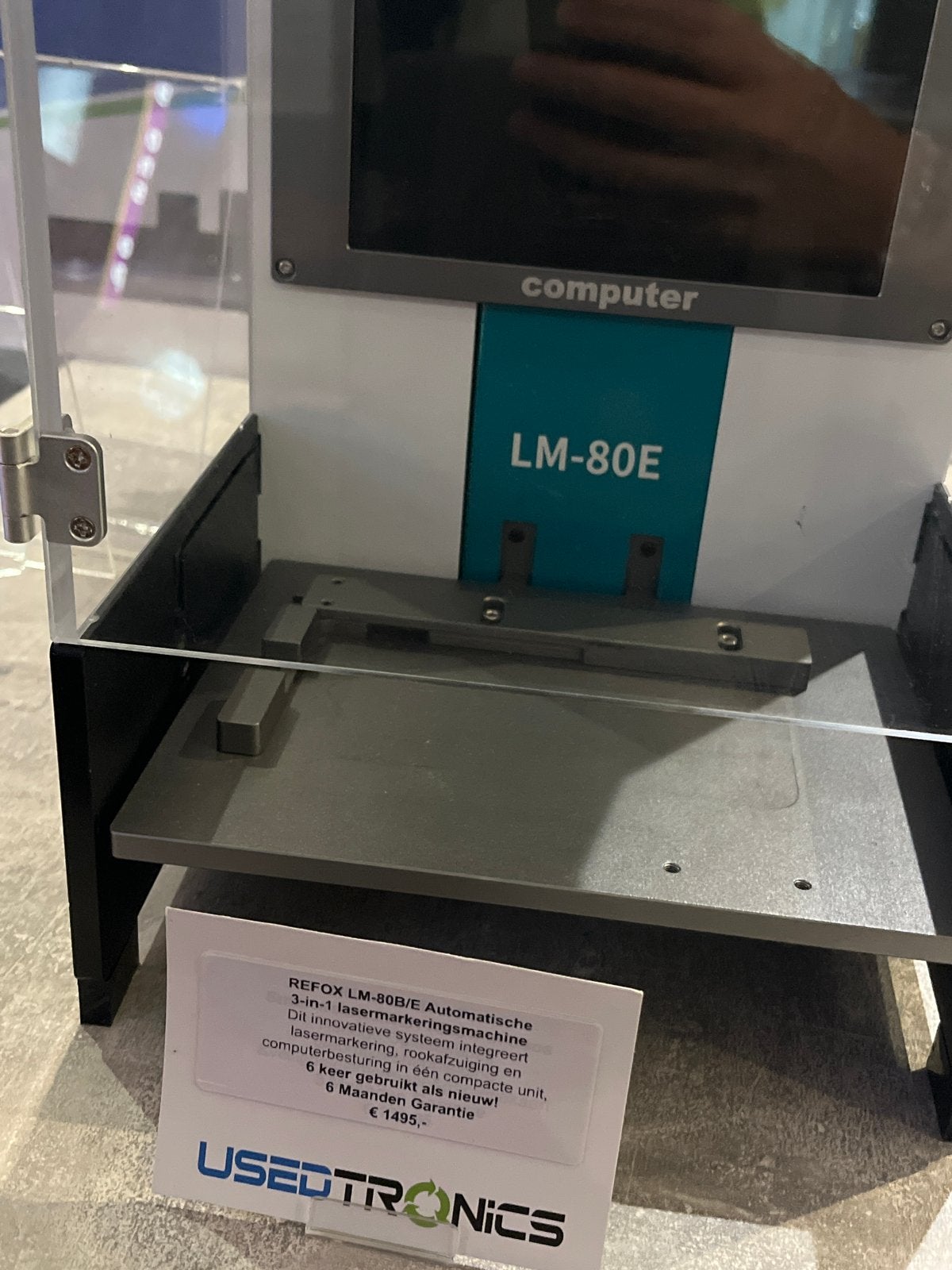 REFOX LM-80B/E Automatische 3-in-1 Lasermarkeermachine, Ophalen of Verzenden